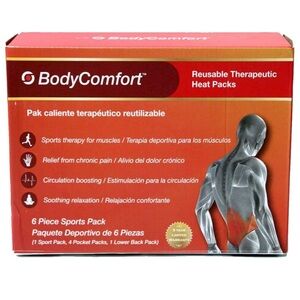 BNIB BodyComfort Reusable Therapeutic Heat Packs
